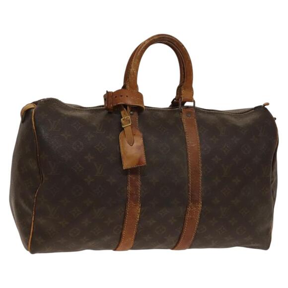 LOUIS VUITTON Monogram Keepall 45 Boston Bag Vintage M41428 - Picture 1 of 13